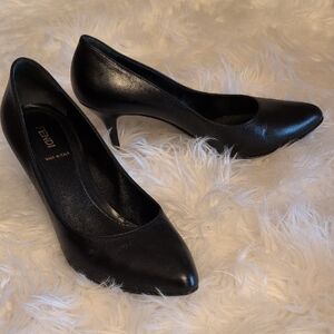 Fendi Classic Black Heels